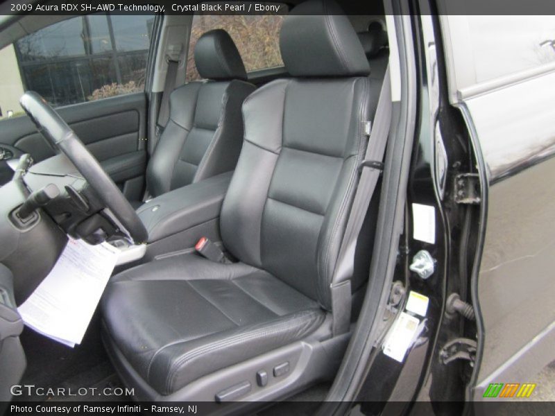 Crystal Black Pearl / Ebony 2009 Acura RDX SH-AWD Technology