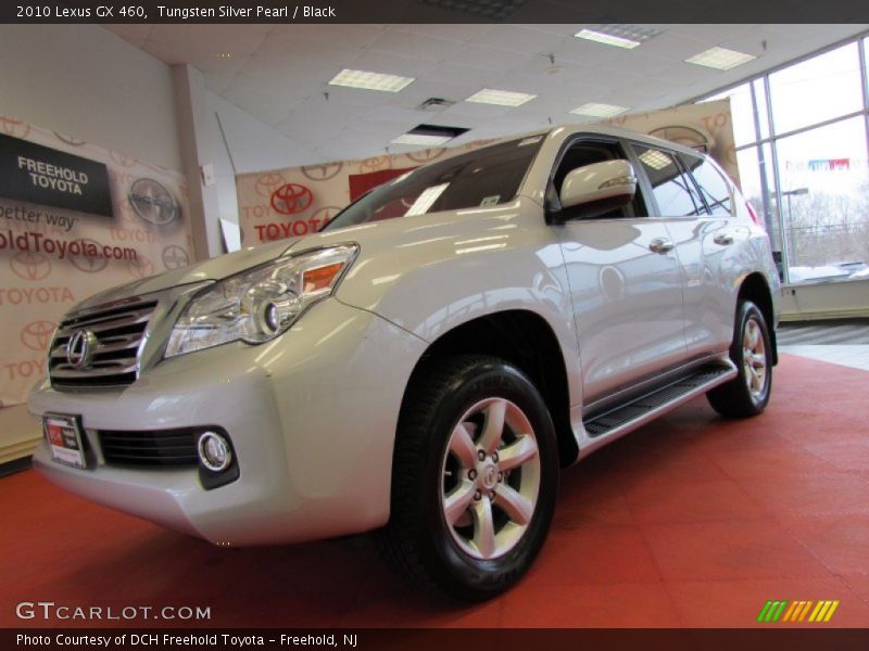 Tungsten Silver Pearl / Black 2010 Lexus GX 460