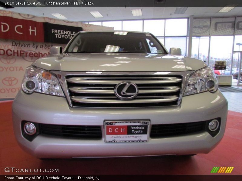 Tungsten Silver Pearl / Black 2010 Lexus GX 460