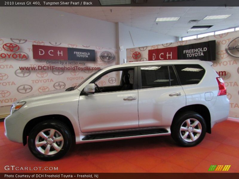 Tungsten Silver Pearl / Black 2010 Lexus GX 460