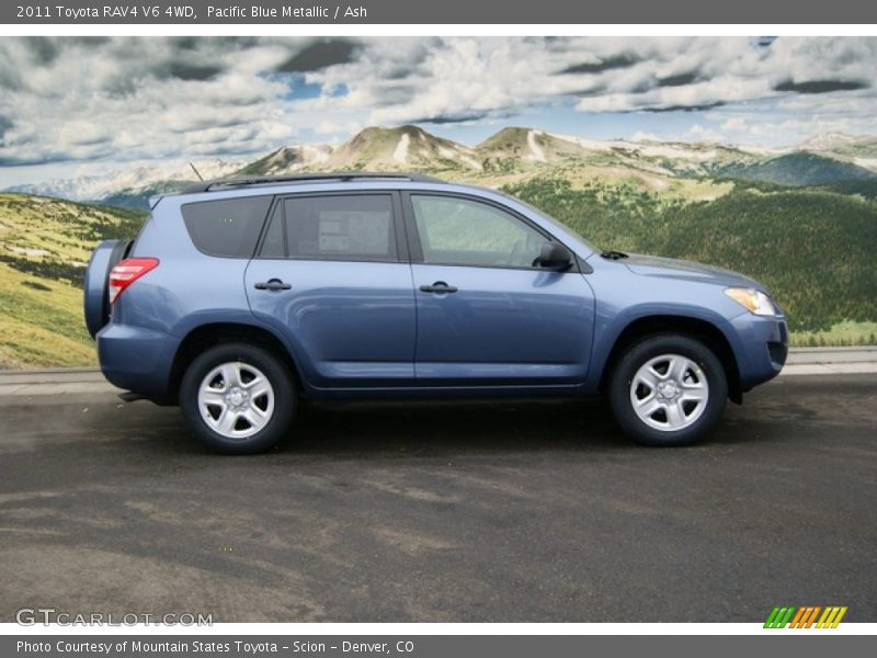 Pacific Blue Metallic / Ash 2011 Toyota RAV4 V6 4WD