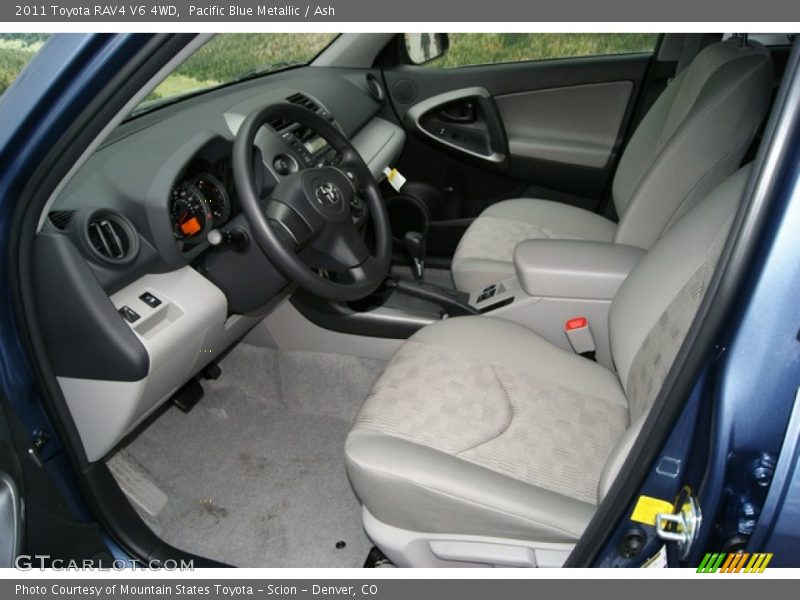 Pacific Blue Metallic / Ash 2011 Toyota RAV4 V6 4WD