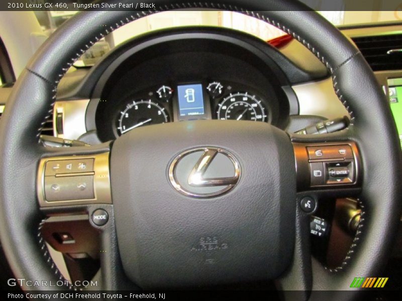 Tungsten Silver Pearl / Black 2010 Lexus GX 460