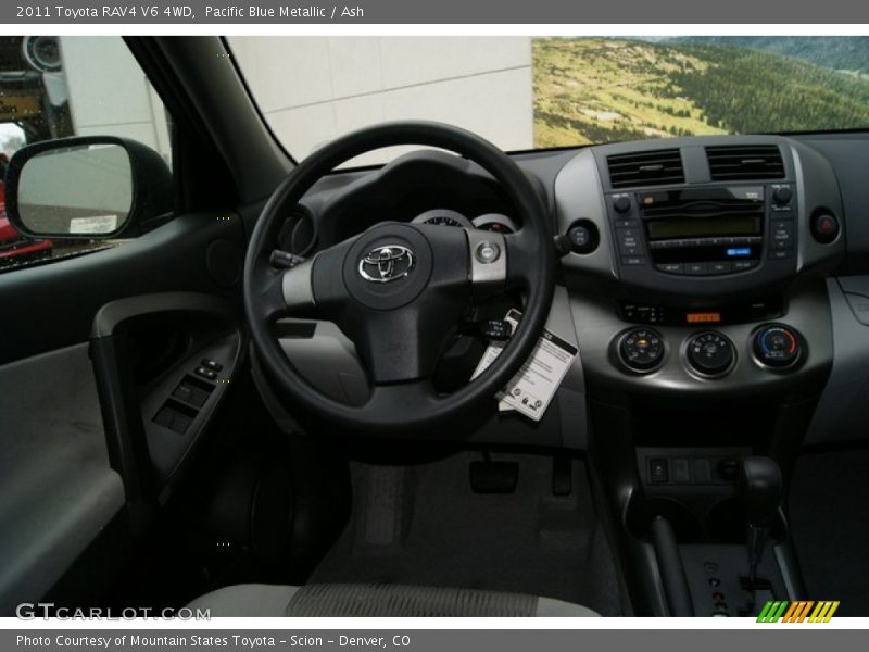 Pacific Blue Metallic / Ash 2011 Toyota RAV4 V6 4WD