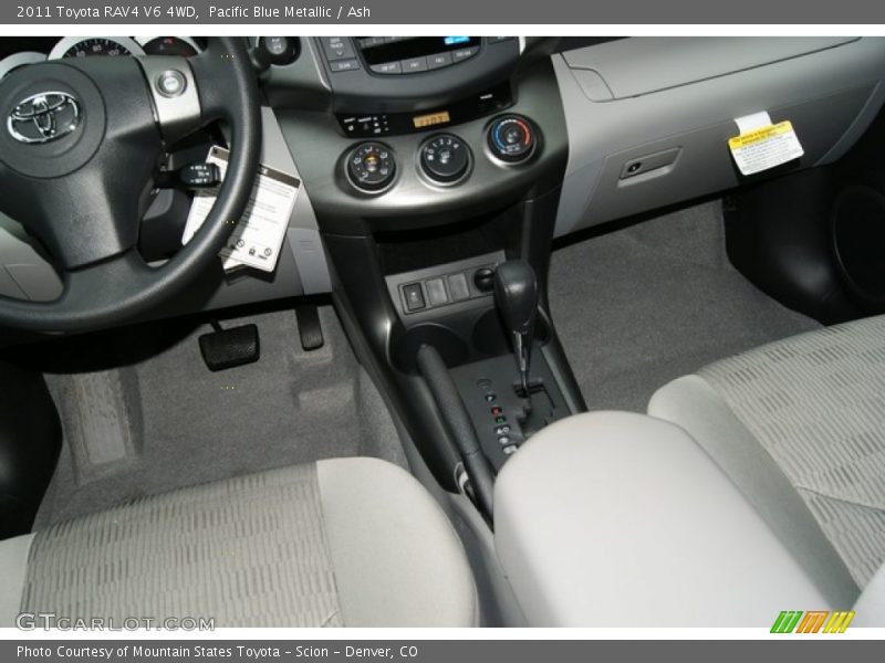 Pacific Blue Metallic / Ash 2011 Toyota RAV4 V6 4WD