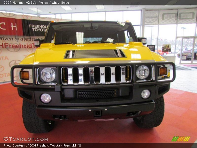 Yellow / Wheat Beige 2007 Hummer H2 SUV