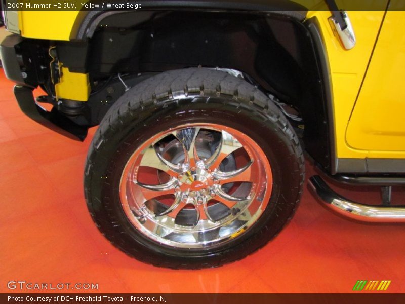 Yellow / Wheat Beige 2007 Hummer H2 SUV