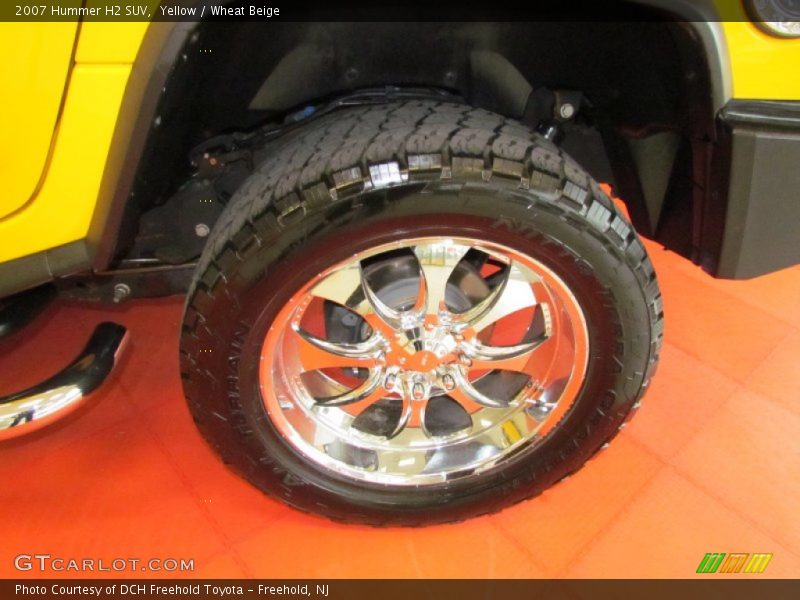 Yellow / Wheat Beige 2007 Hummer H2 SUV