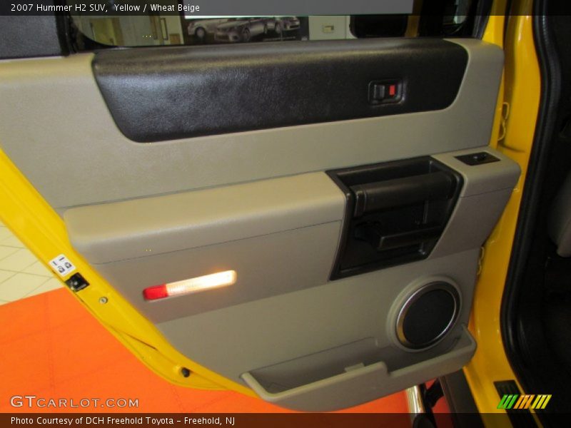 Yellow / Wheat Beige 2007 Hummer H2 SUV