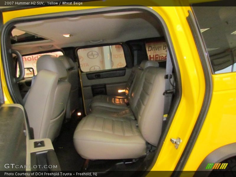Yellow / Wheat Beige 2007 Hummer H2 SUV