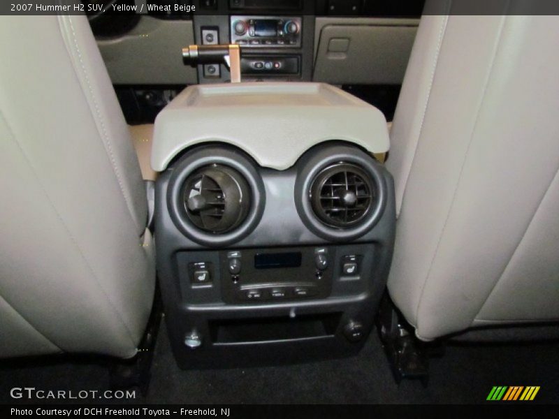Yellow / Wheat Beige 2007 Hummer H2 SUV