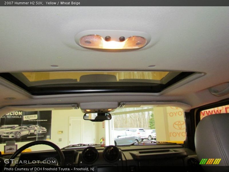 Yellow / Wheat Beige 2007 Hummer H2 SUV