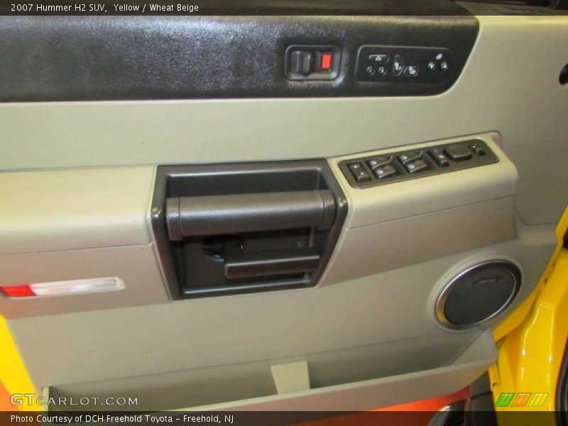 Yellow / Wheat Beige 2007 Hummer H2 SUV