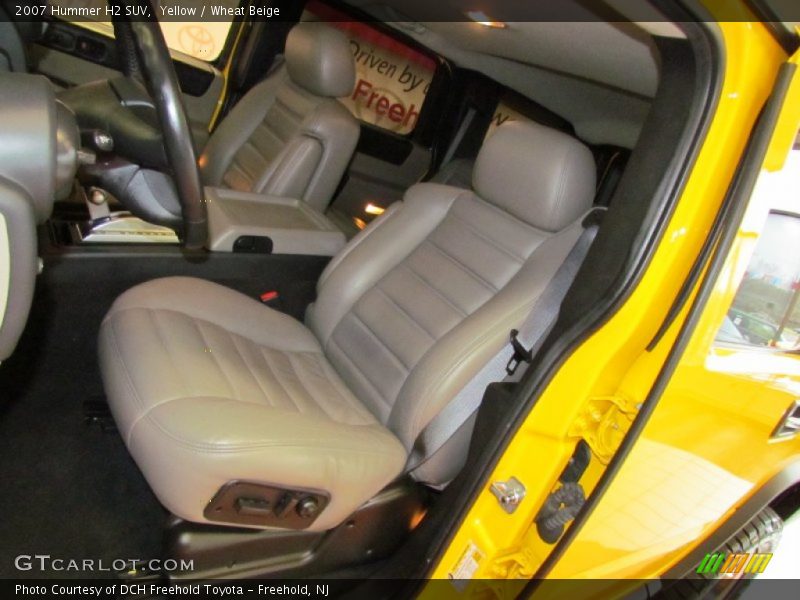 Yellow / Wheat Beige 2007 Hummer H2 SUV