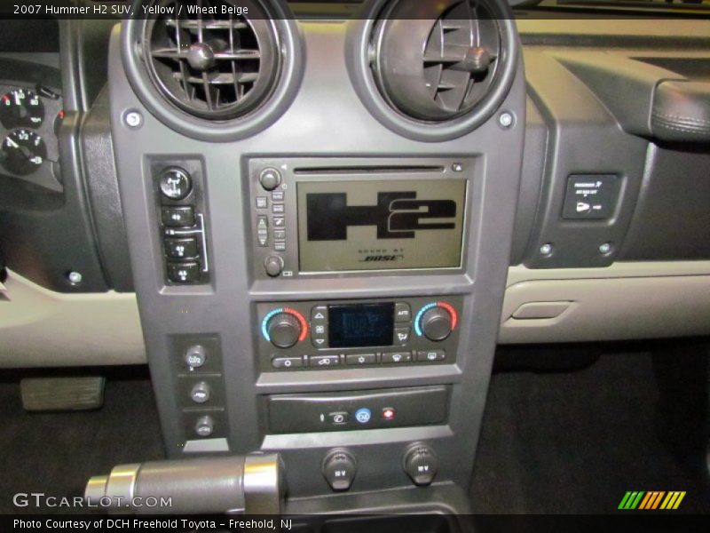 Yellow / Wheat Beige 2007 Hummer H2 SUV