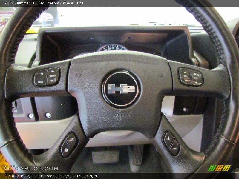 Yellow / Wheat Beige 2007 Hummer H2 SUV