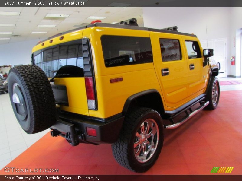 Yellow / Wheat Beige 2007 Hummer H2 SUV