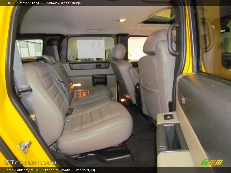 Yellow / Wheat Beige 2007 Hummer H2 SUV