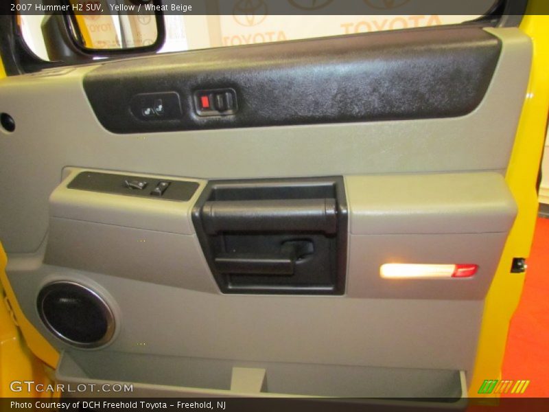 Yellow / Wheat Beige 2007 Hummer H2 SUV