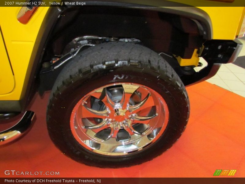 Yellow / Wheat Beige 2007 Hummer H2 SUV