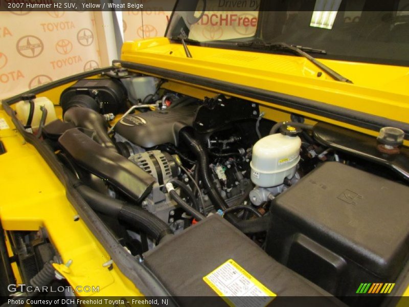Yellow / Wheat Beige 2007 Hummer H2 SUV
