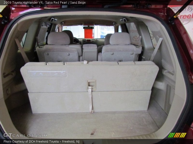 Salsa Red Pearl / Sand Beige 2009 Toyota Highlander V6