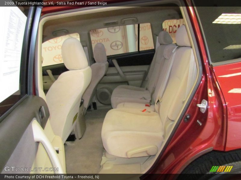 Salsa Red Pearl / Sand Beige 2009 Toyota Highlander V6