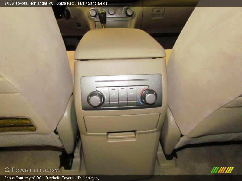 Salsa Red Pearl / Sand Beige 2009 Toyota Highlander V6