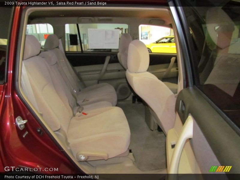 Salsa Red Pearl / Sand Beige 2009 Toyota Highlander V6