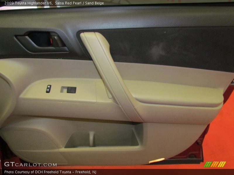 Salsa Red Pearl / Sand Beige 2009 Toyota Highlander V6
