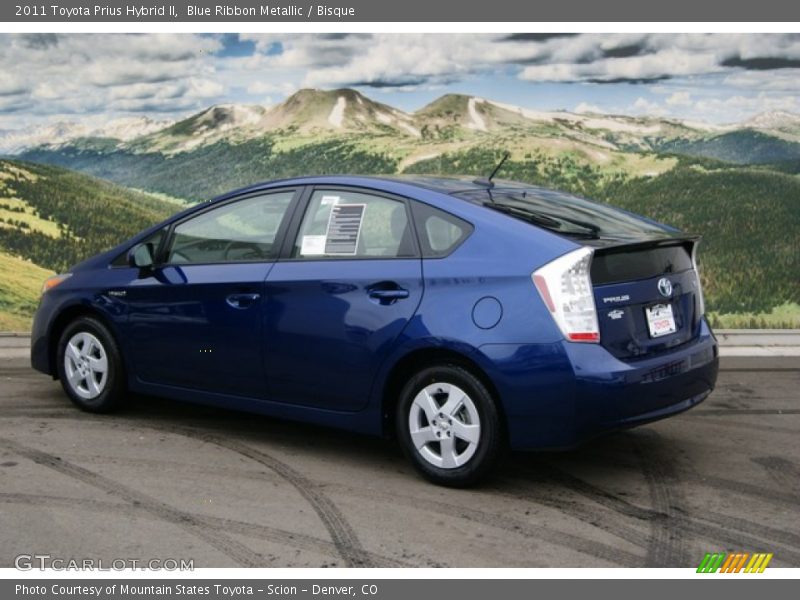 Blue Ribbon Metallic / Bisque 2011 Toyota Prius Hybrid II