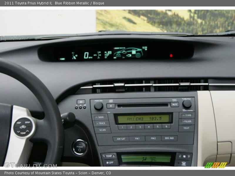 Controls of 2011 Prius Hybrid II