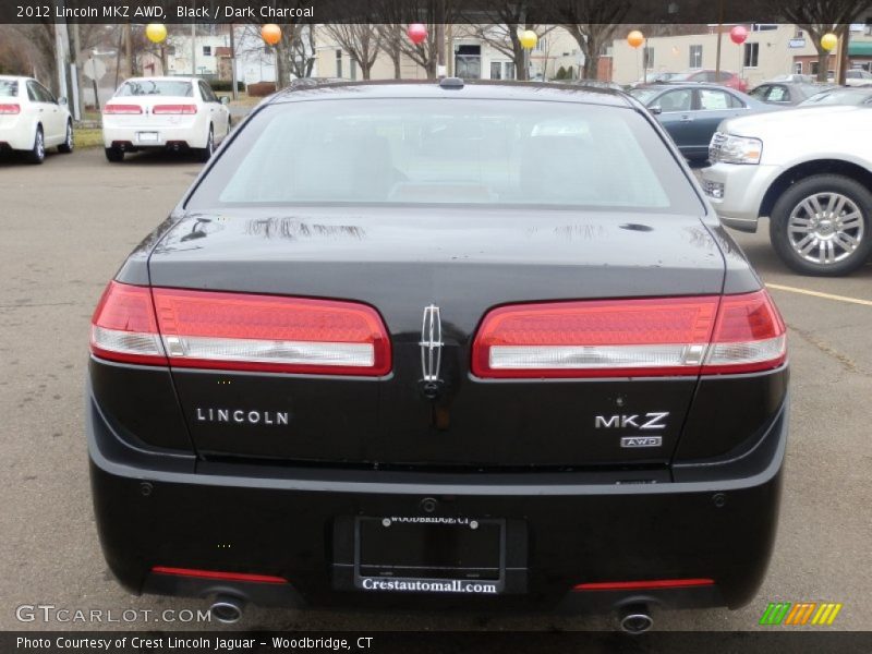 Black / Dark Charcoal 2012 Lincoln MKZ AWD