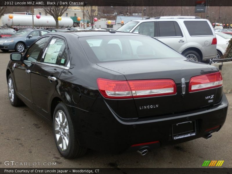 Black / Dark Charcoal 2012 Lincoln MKZ AWD