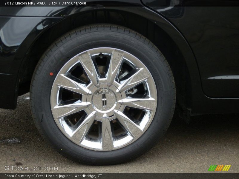 Black / Dark Charcoal 2012 Lincoln MKZ AWD