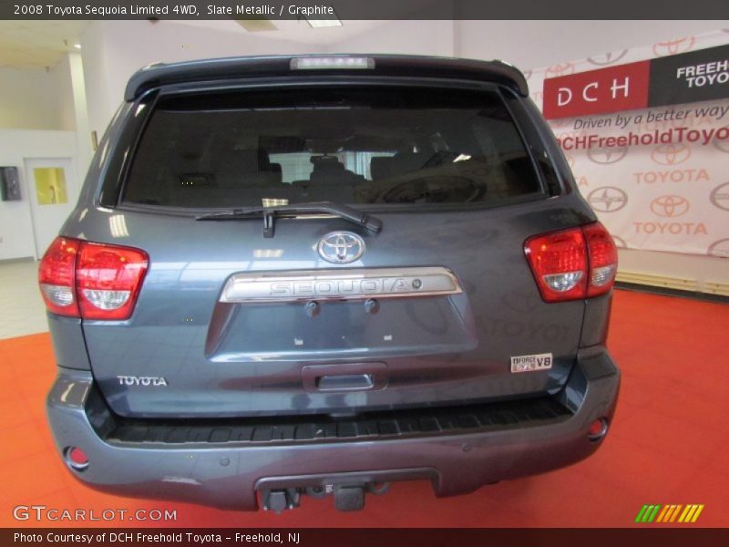 Slate Metallic / Graphite 2008 Toyota Sequoia Limited 4WD
