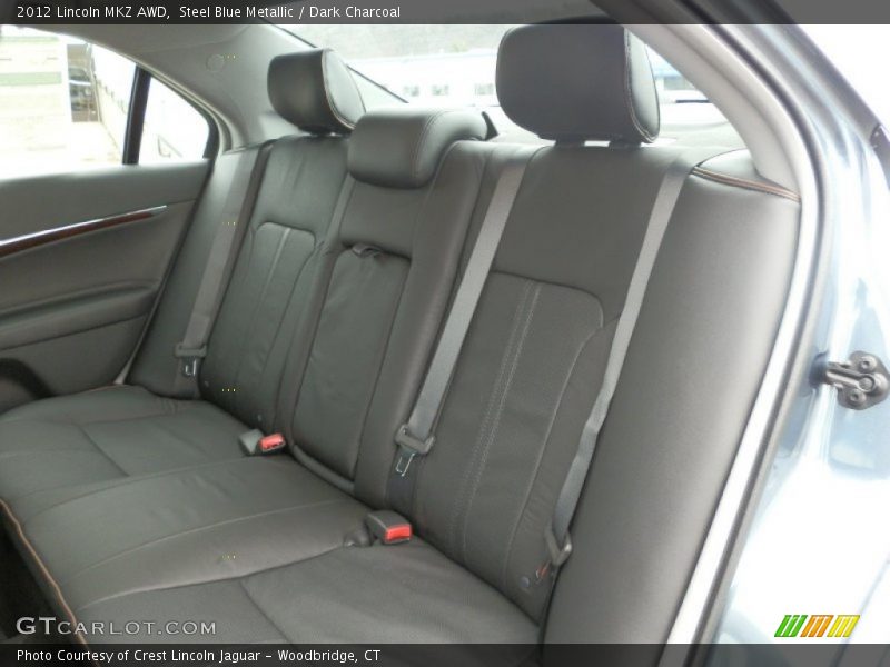 Steel Blue Metallic / Dark Charcoal 2012 Lincoln MKZ AWD