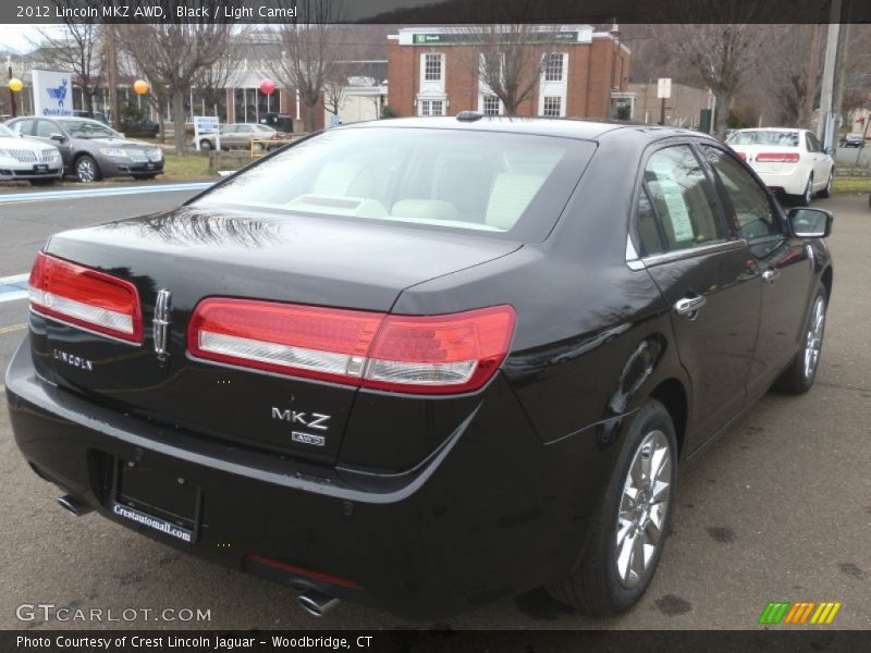 Black / Light Camel 2012 Lincoln MKZ AWD