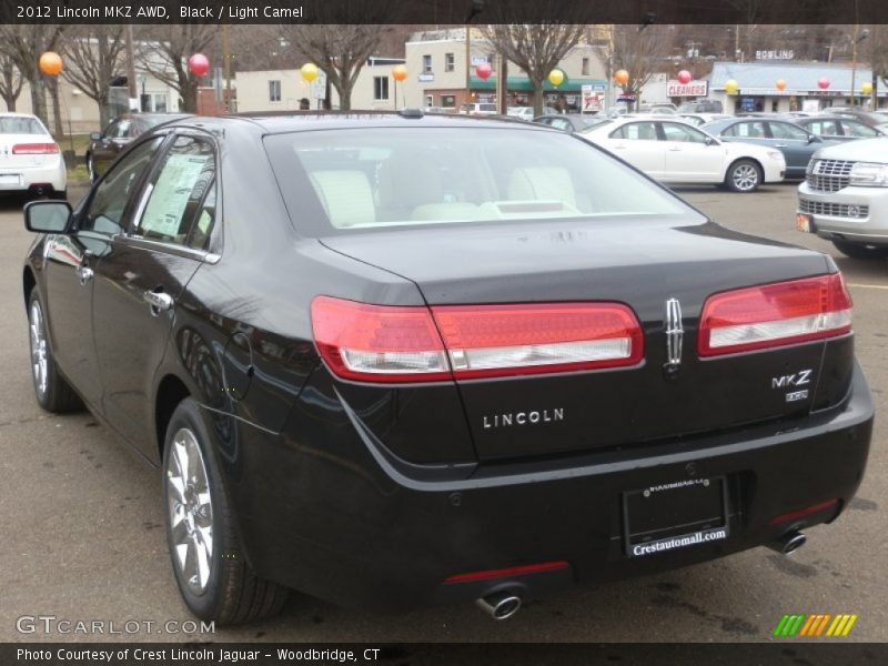 Black / Light Camel 2012 Lincoln MKZ AWD