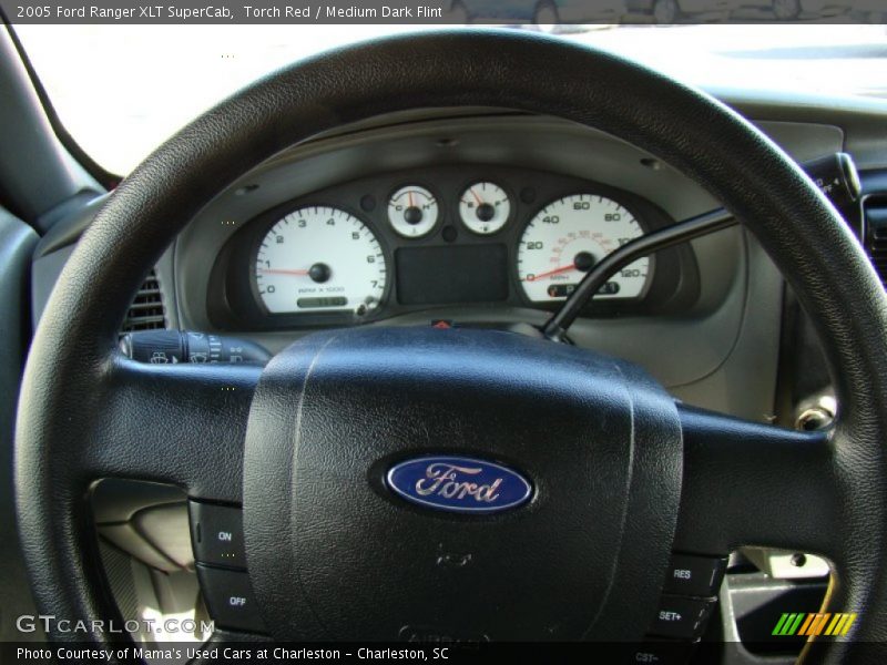 Torch Red / Medium Dark Flint 2005 Ford Ranger XLT SuperCab