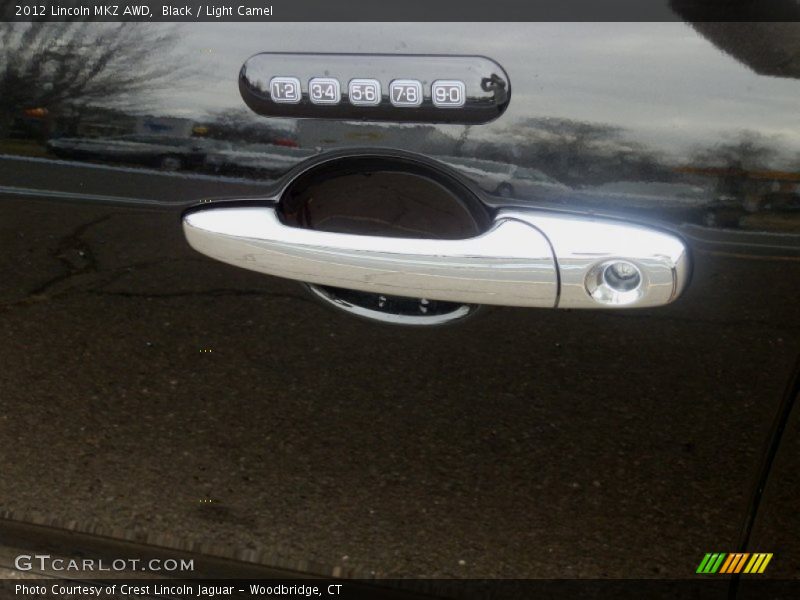 Black / Light Camel 2012 Lincoln MKZ AWD