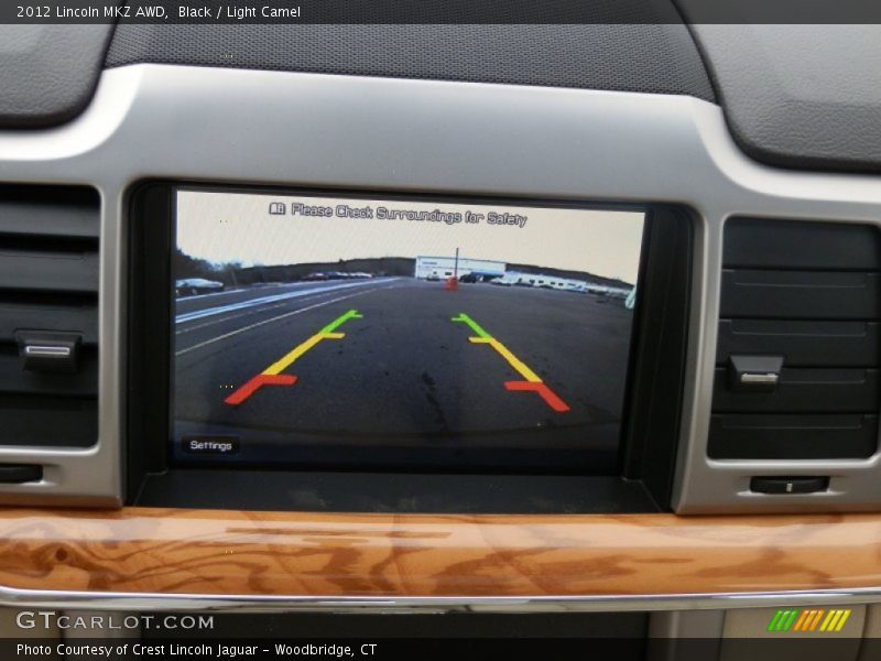 Black / Light Camel 2012 Lincoln MKZ AWD