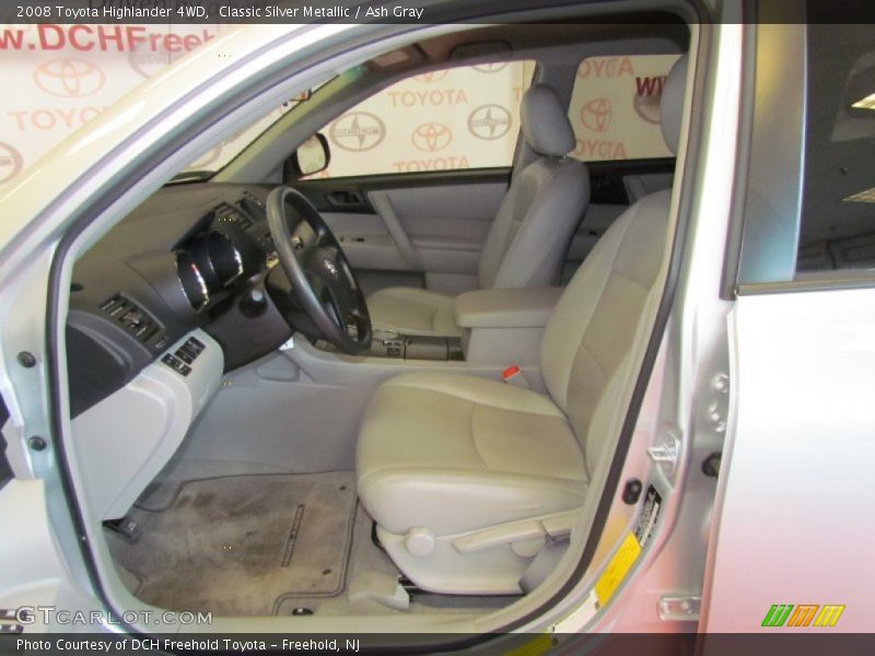 Classic Silver Metallic / Ash Gray 2008 Toyota Highlander 4WD