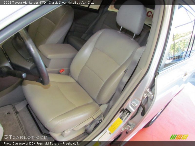 Classic Silver Metallic / Ash Gray 2008 Toyota Highlander 4WD