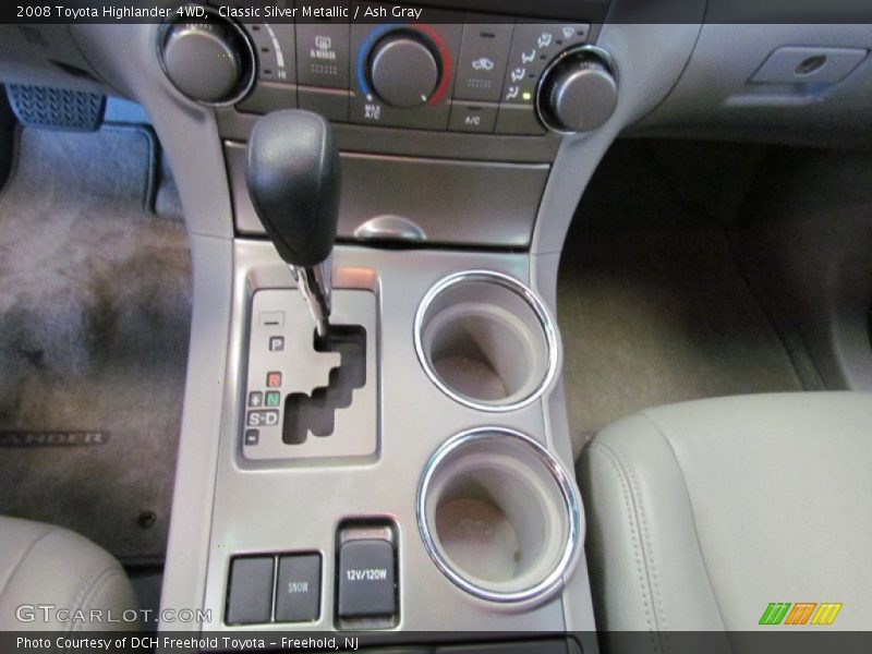 Classic Silver Metallic / Ash Gray 2008 Toyota Highlander 4WD