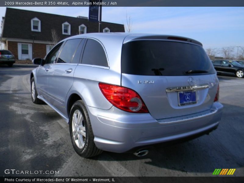 Alpine Rain Metallic / Ash 2009 Mercedes-Benz R 350 4Matic
