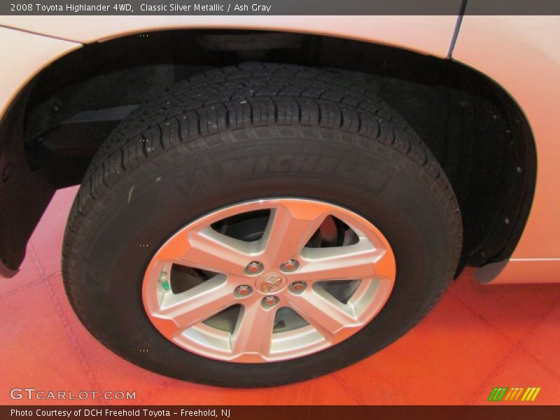 Classic Silver Metallic / Ash Gray 2008 Toyota Highlander 4WD