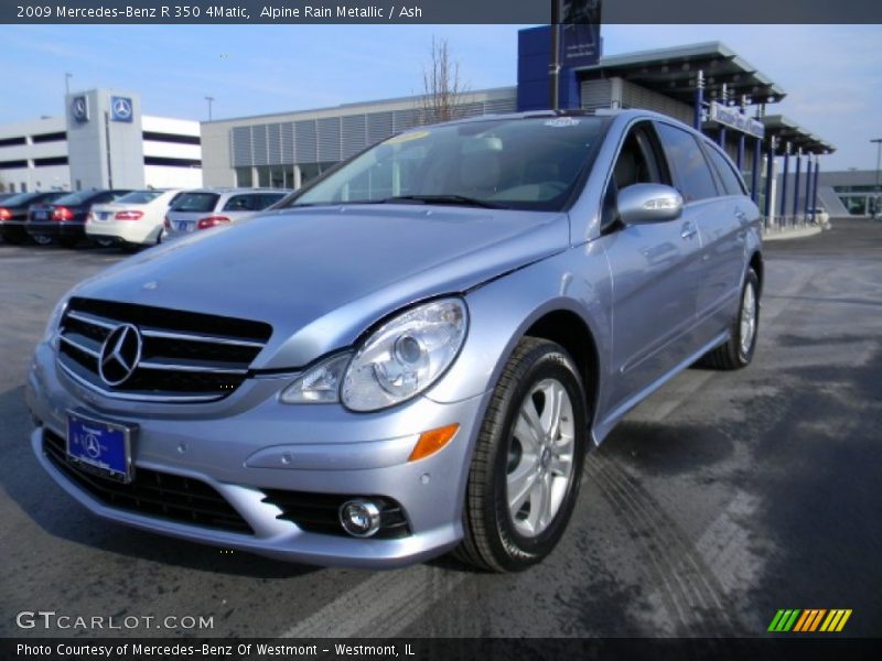 Alpine Rain Metallic / Ash 2009 Mercedes-Benz R 350 4Matic