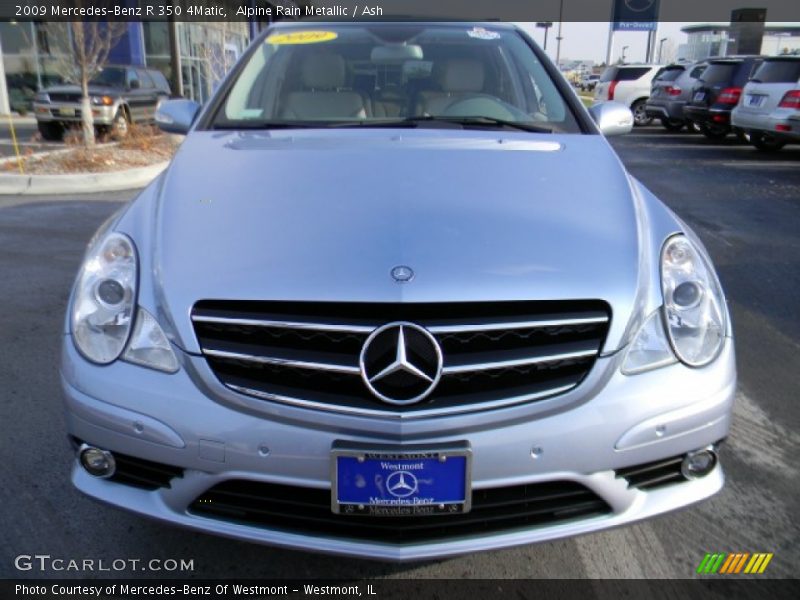 Alpine Rain Metallic / Ash 2009 Mercedes-Benz R 350 4Matic