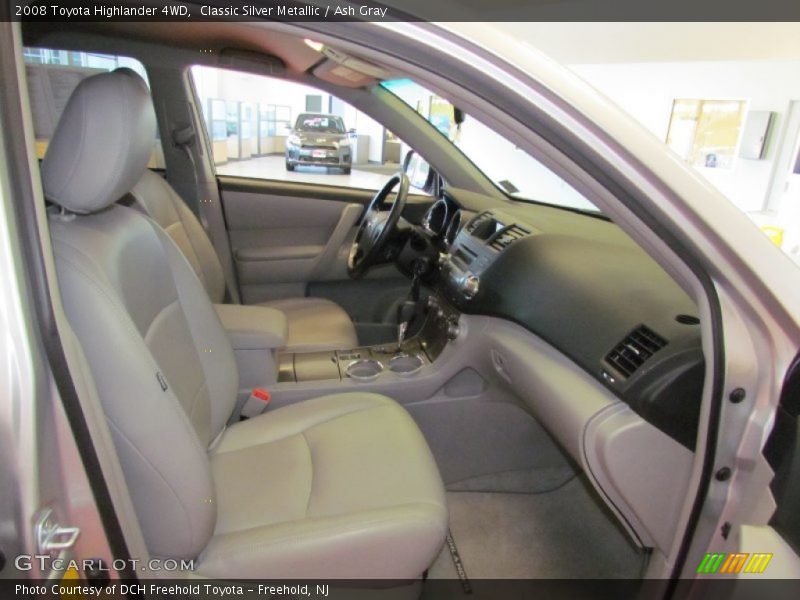 Classic Silver Metallic / Ash Gray 2008 Toyota Highlander 4WD